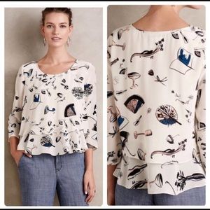 Maeve Anthropologie blouse